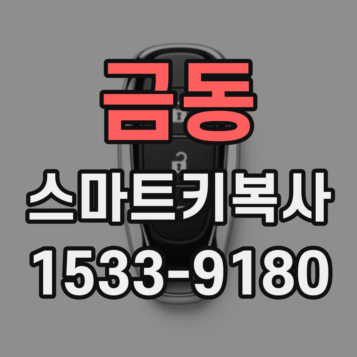금동 스마트키복사
