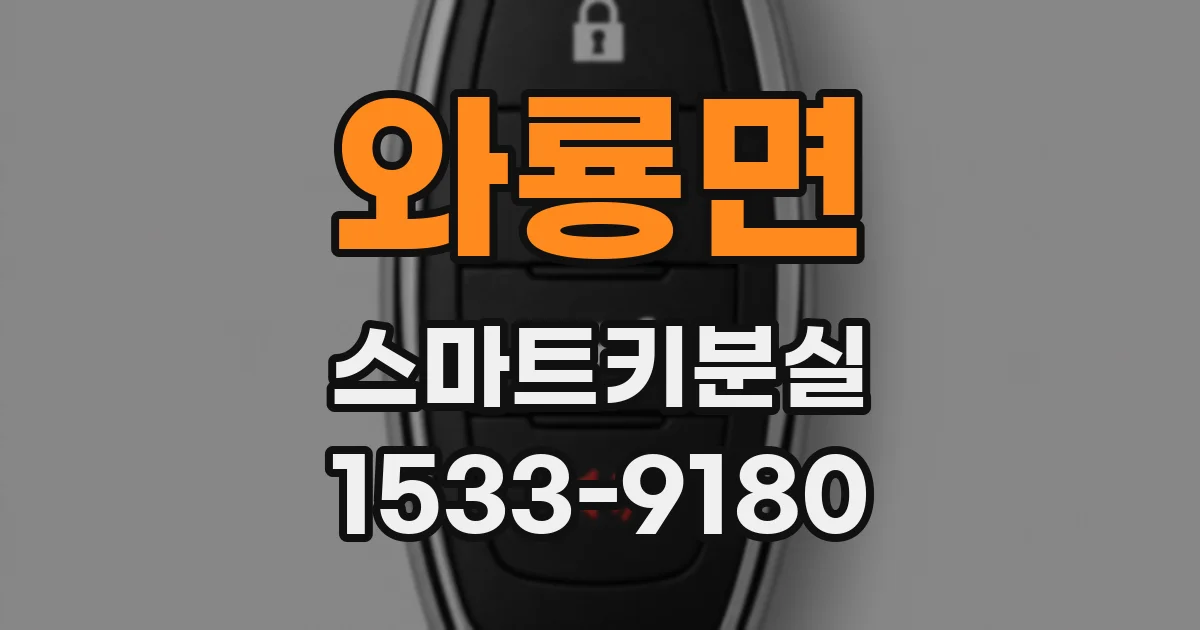 와룡면 스마트키분실