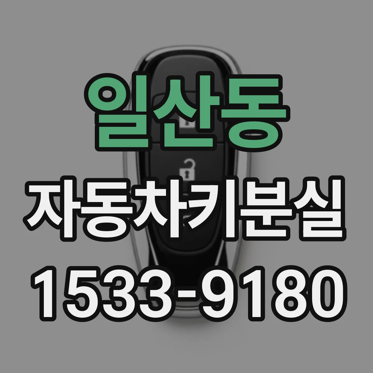 일산동 자동차키분실
