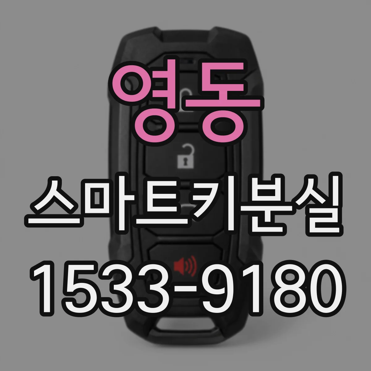 영동 스마트키분실