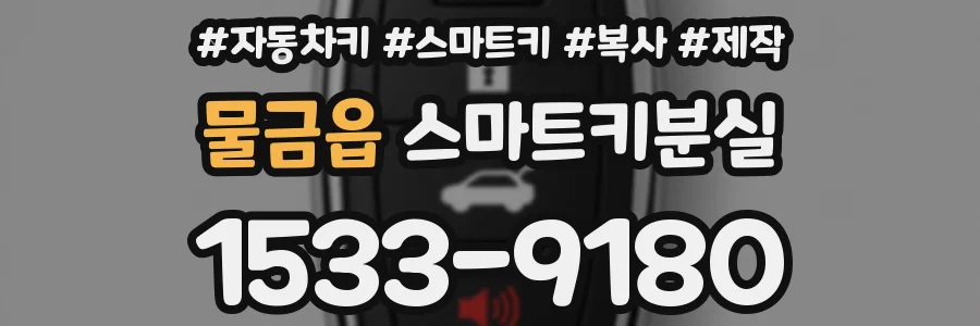 물금읍 스마트키분실