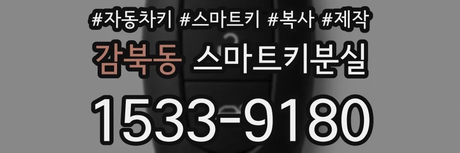감북동 스마트키분실