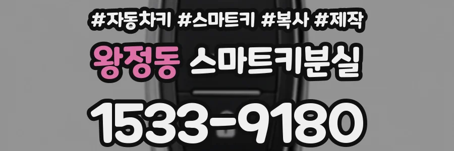 왕정동 스마트키분실