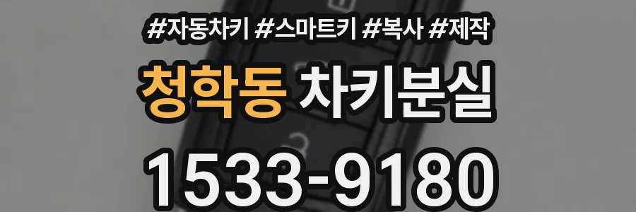 청학동 차키분실