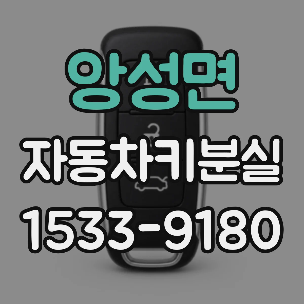 앙성면 자동차키분실