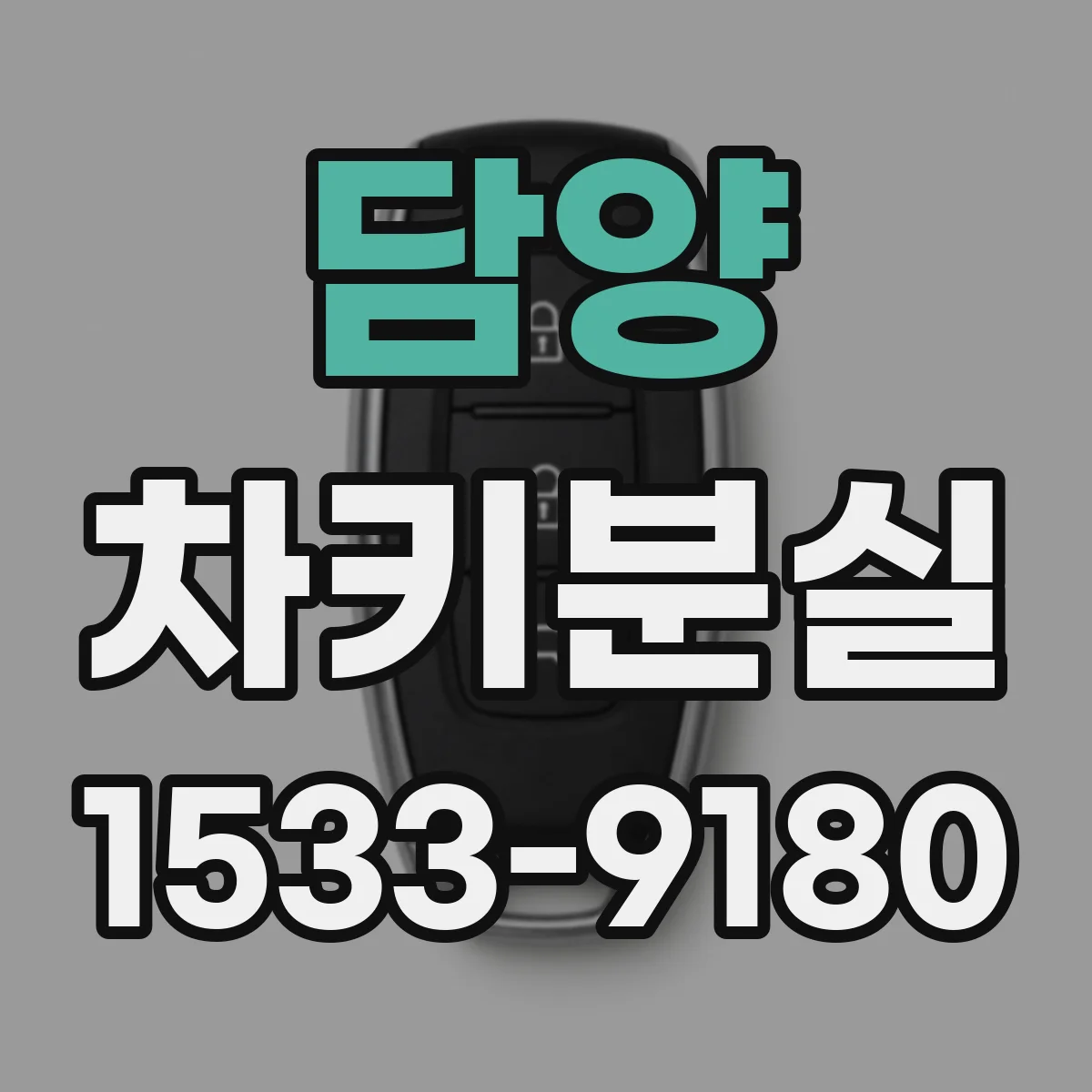 담양 차키분실