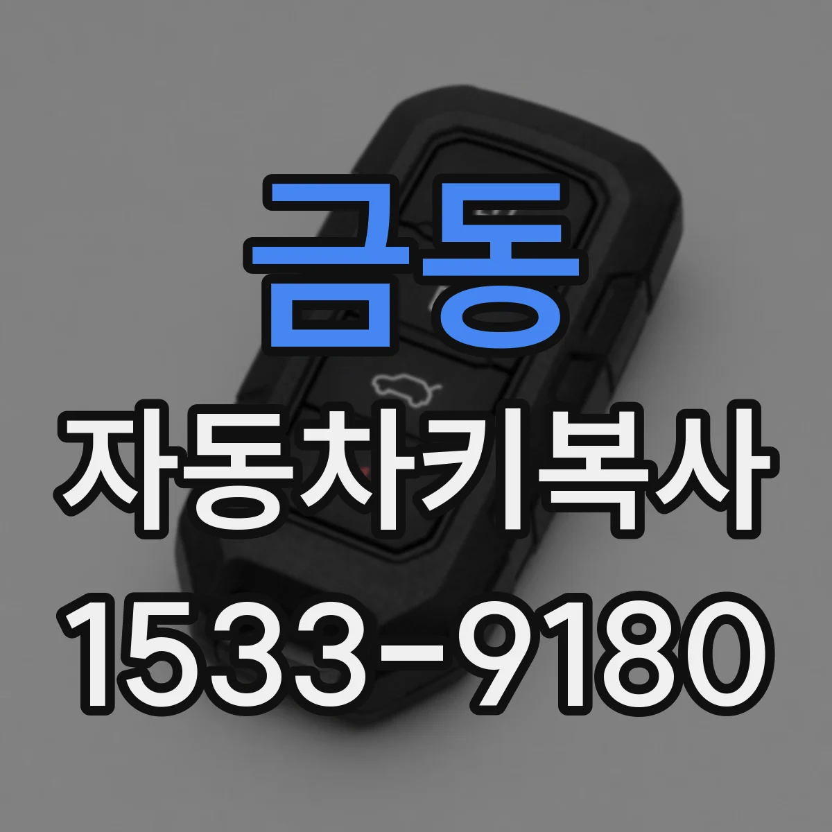 금동 자동차키복사