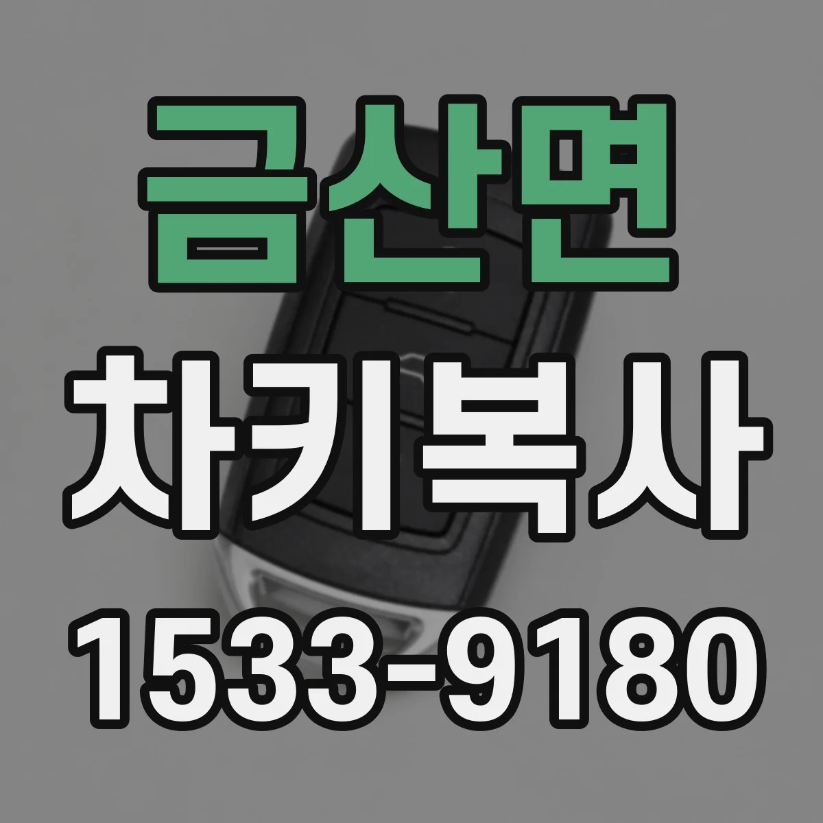 금산면 차키복사