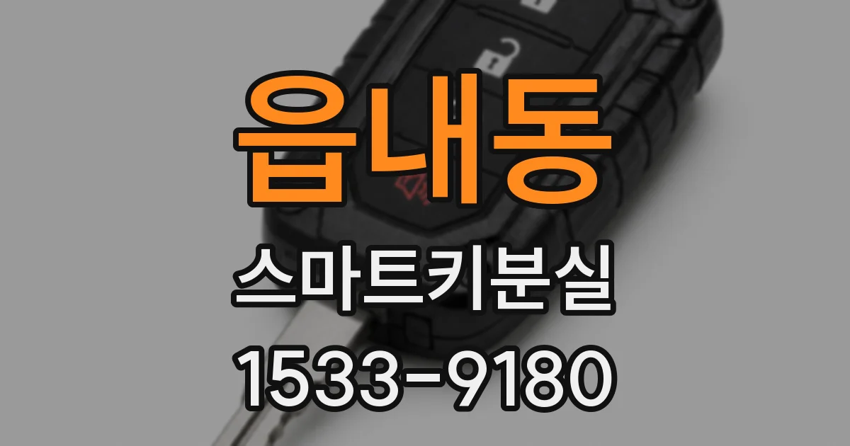 읍내동 스마트키분실
