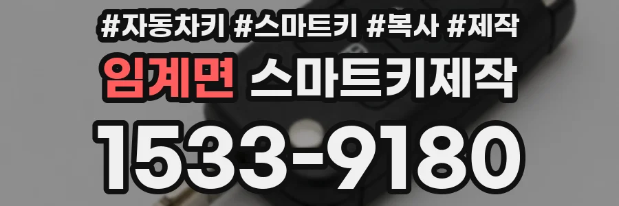 임계면 스마트키제작