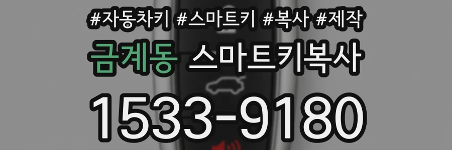 금계동 스마트키복사