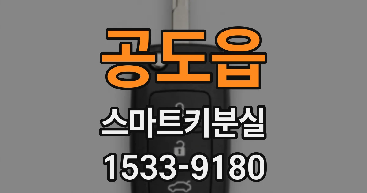 공도읍 스마트키분실