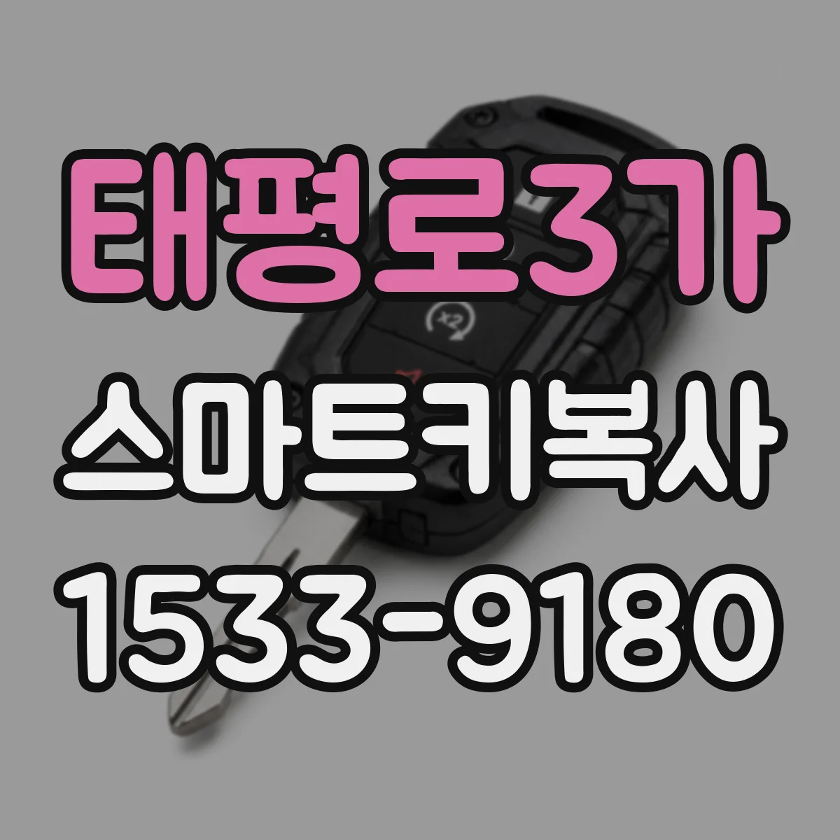 태평로3가 스마트키복사