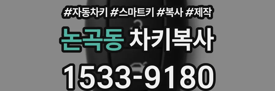 논곡동 차키복사
