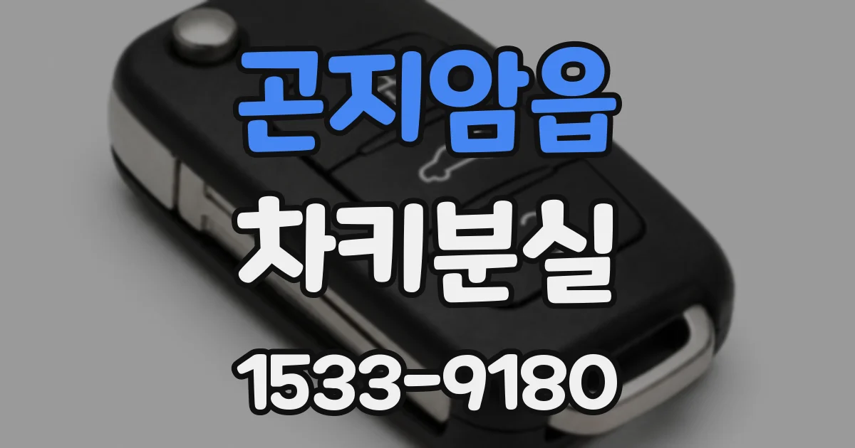 곤지암읍 차키분실