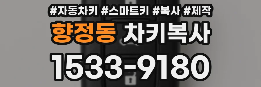 향정동 차키복사