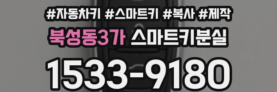 북성동3가 스마트키분실