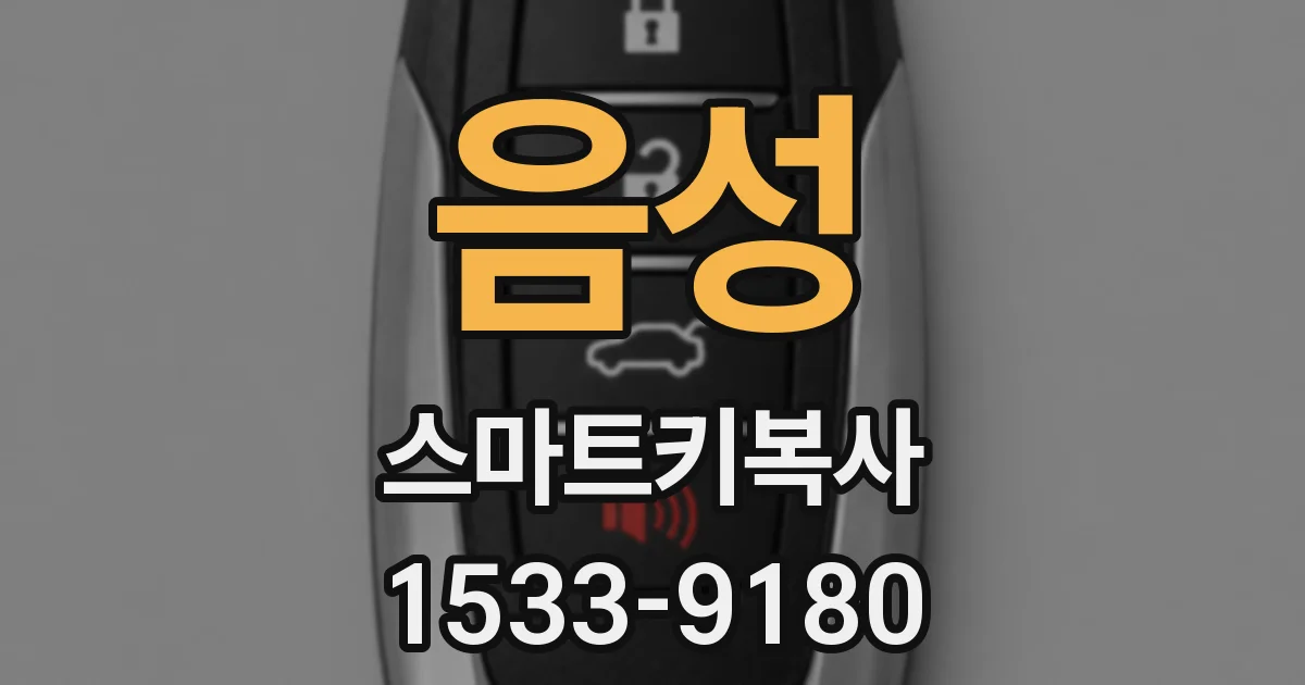 음성 스마트키복사