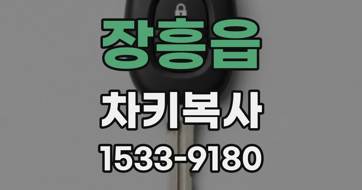장흥읍 차키복사