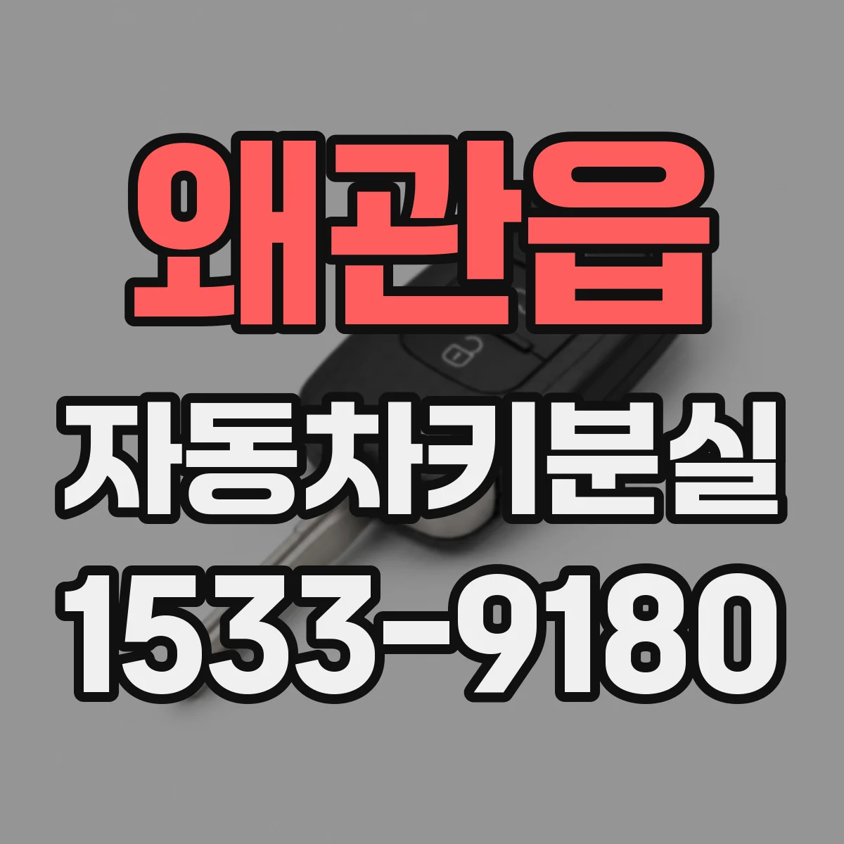 왜관읍 자동차키분실