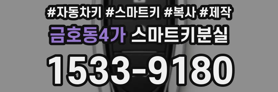 금호동4가 스마트키분실