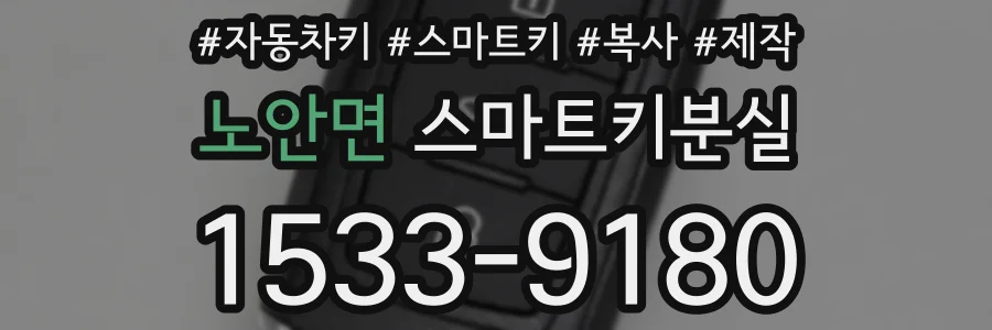 노안면 스마트키분실