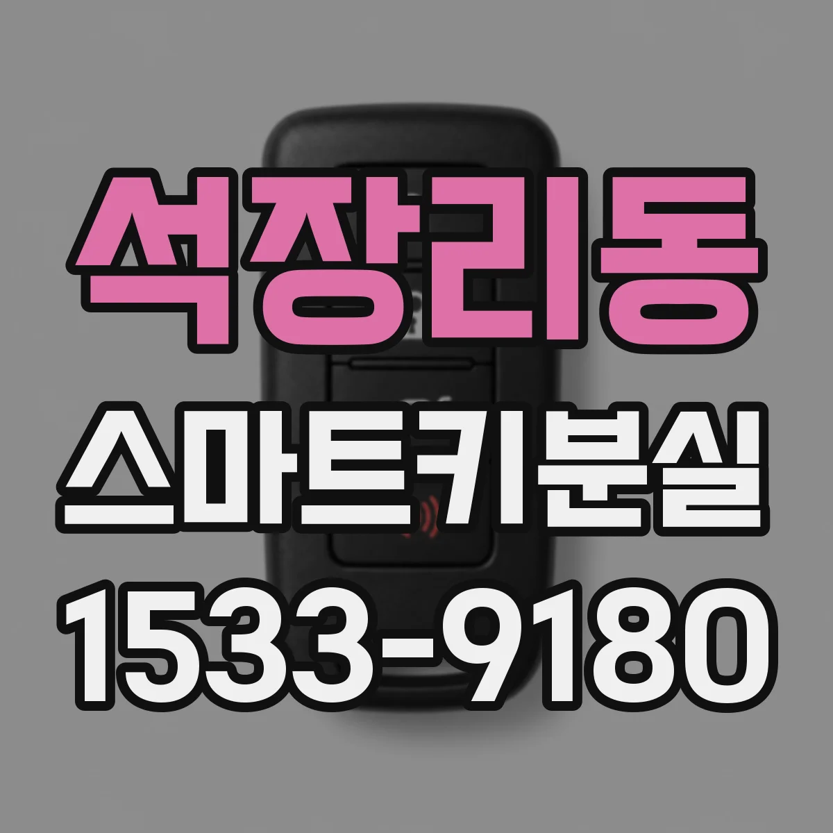 석장리동 스마트키분실