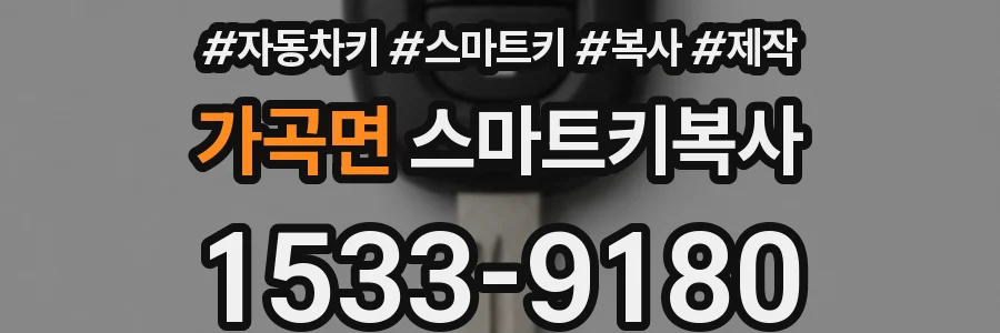 가곡면 스마트키복사
