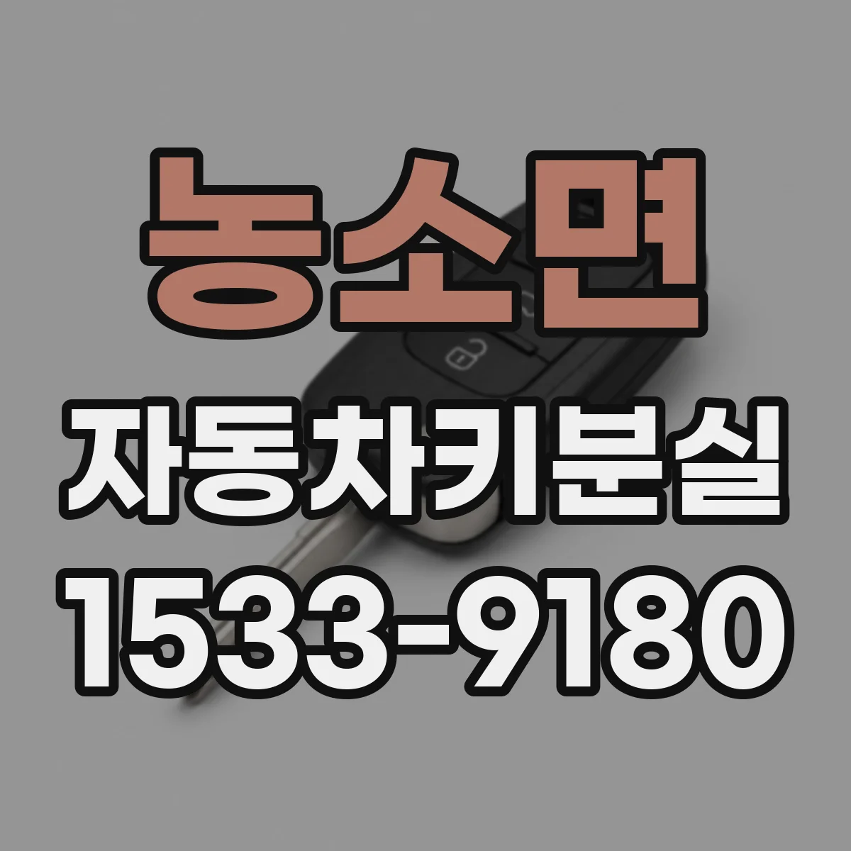 농소면 자동차키분실