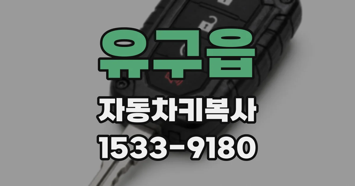유구읍 자동차키복사