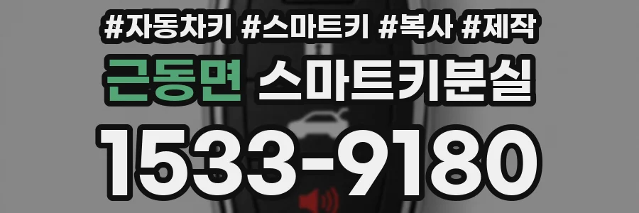 근동면 스마트키분실
