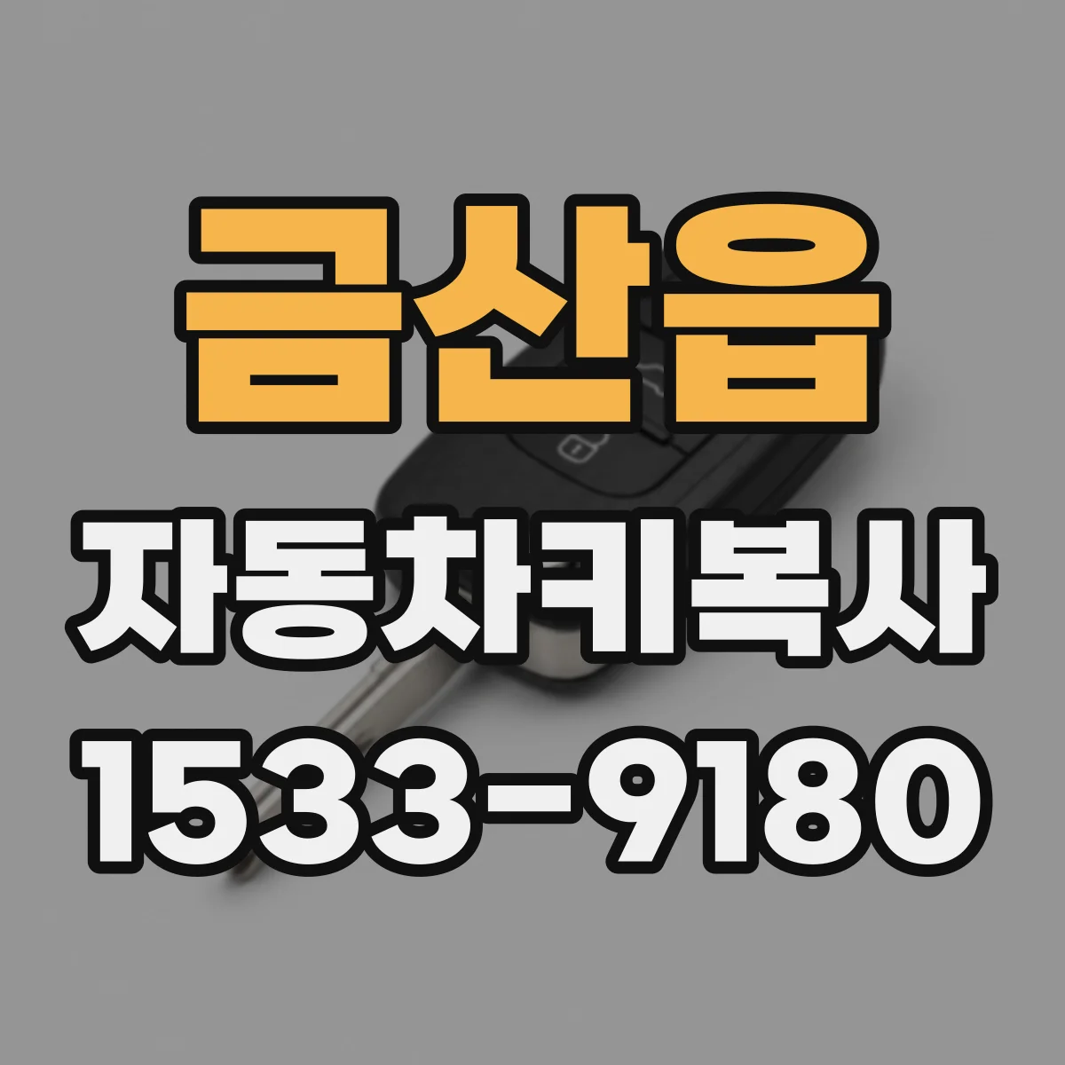 금산읍 자동차키복사