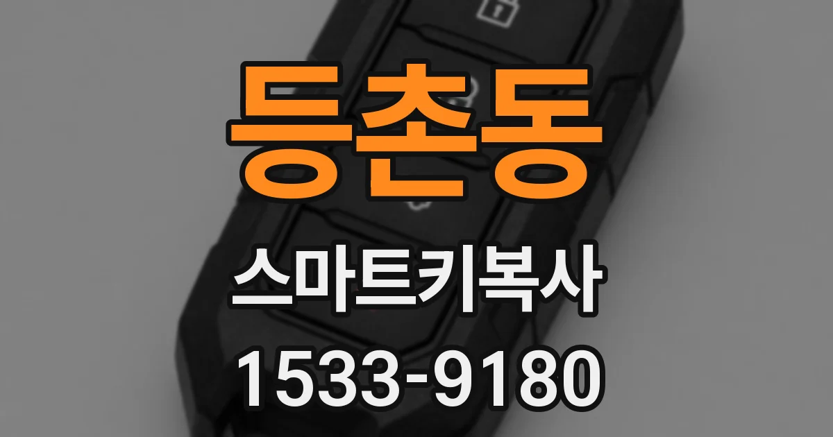 등촌동 스마트키복사