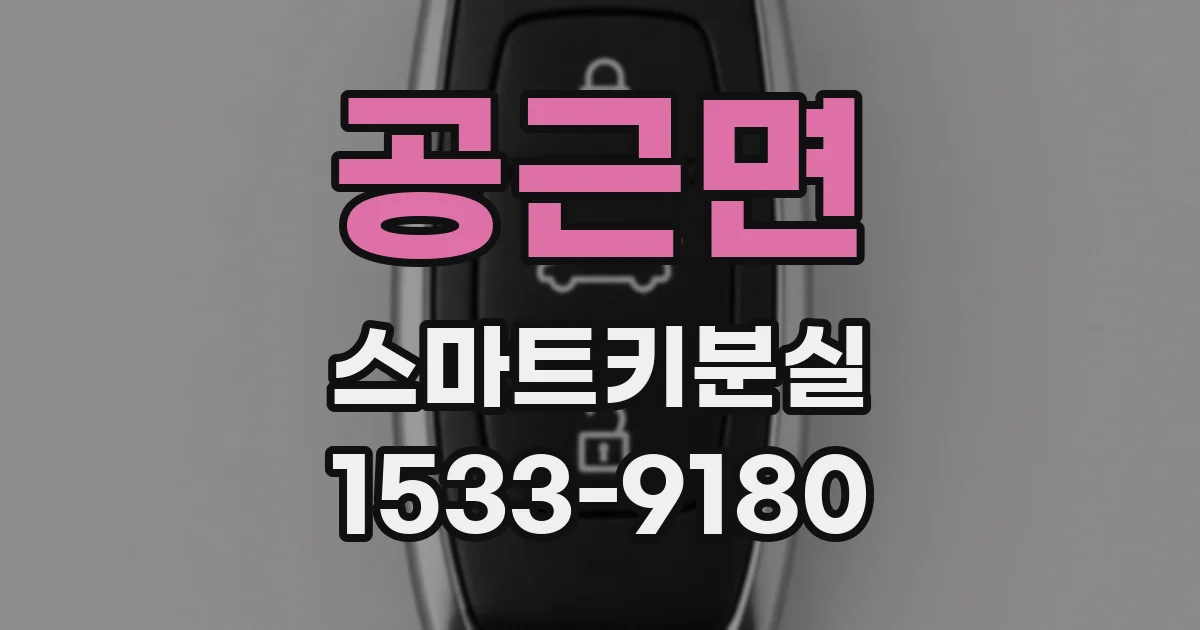 공근면 스마트키분실