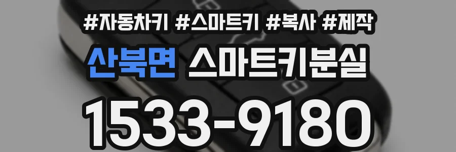 산북면 스마트키분실