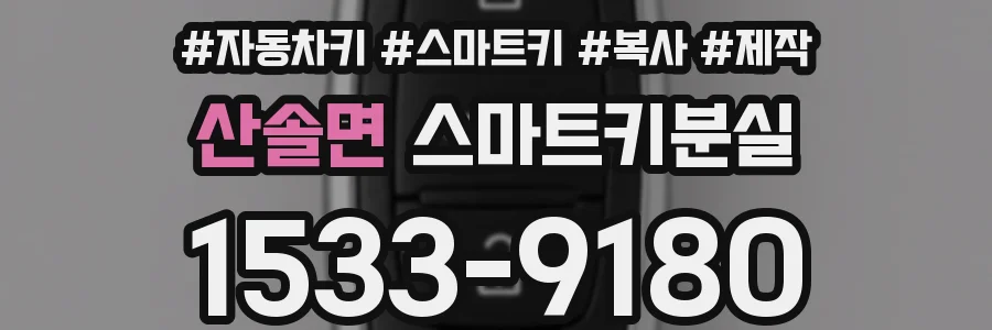 산솔면 스마트키분실