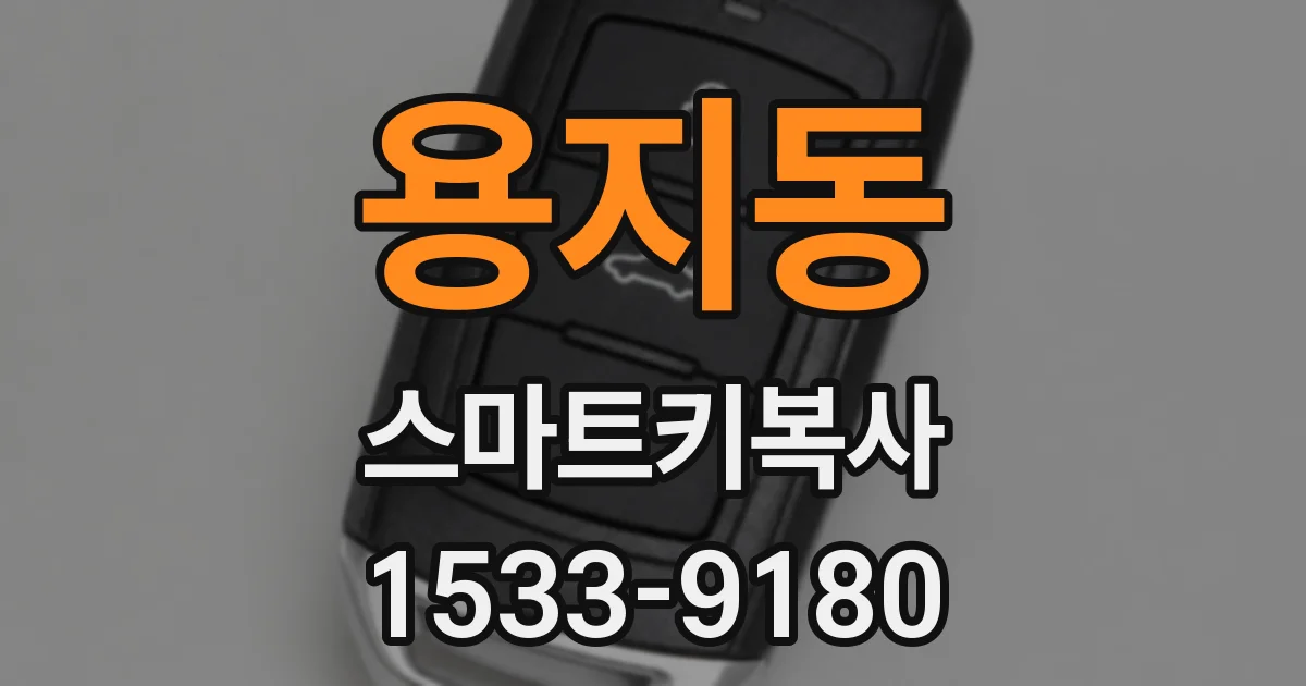 용지동 스마트키복사