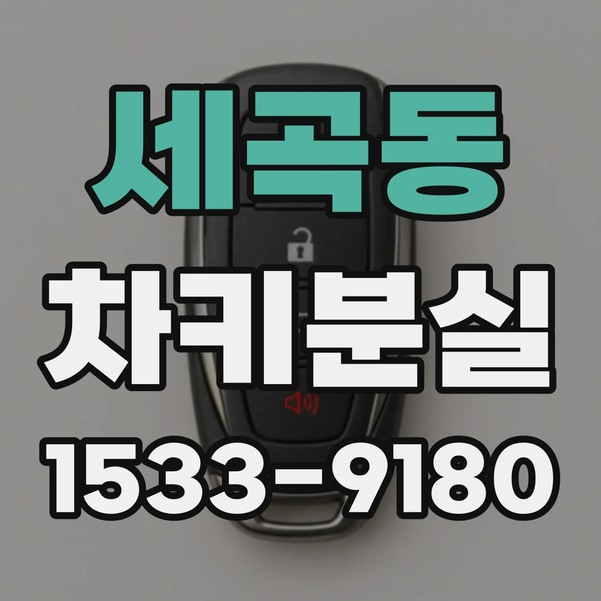 세곡동 차키분실