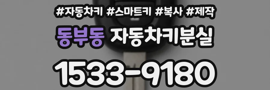동부동 자동차키분실
