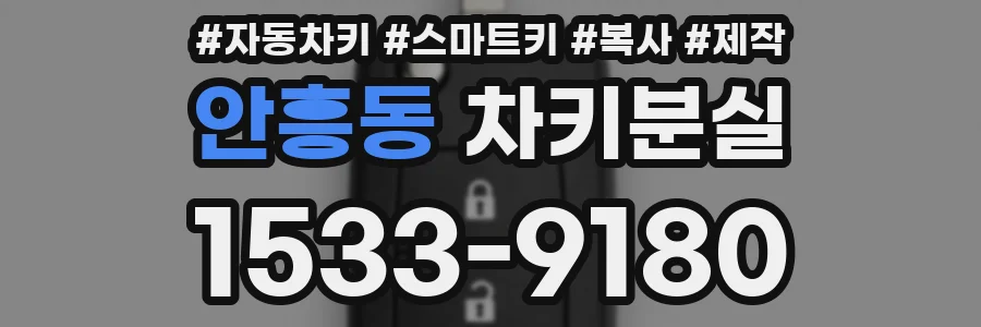 안흥동 차키분실