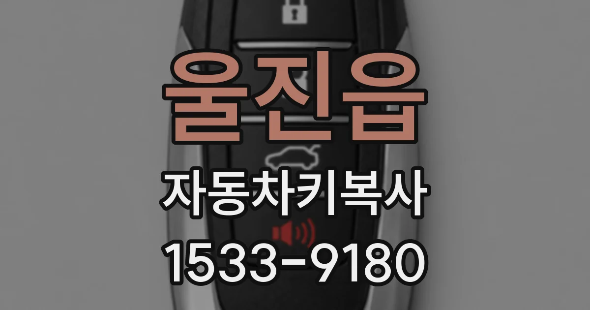 울진읍 자동차키복사