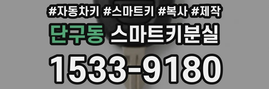단구동 스마트키분실