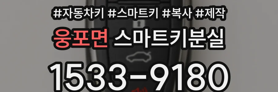 웅포면 스마트키분실
