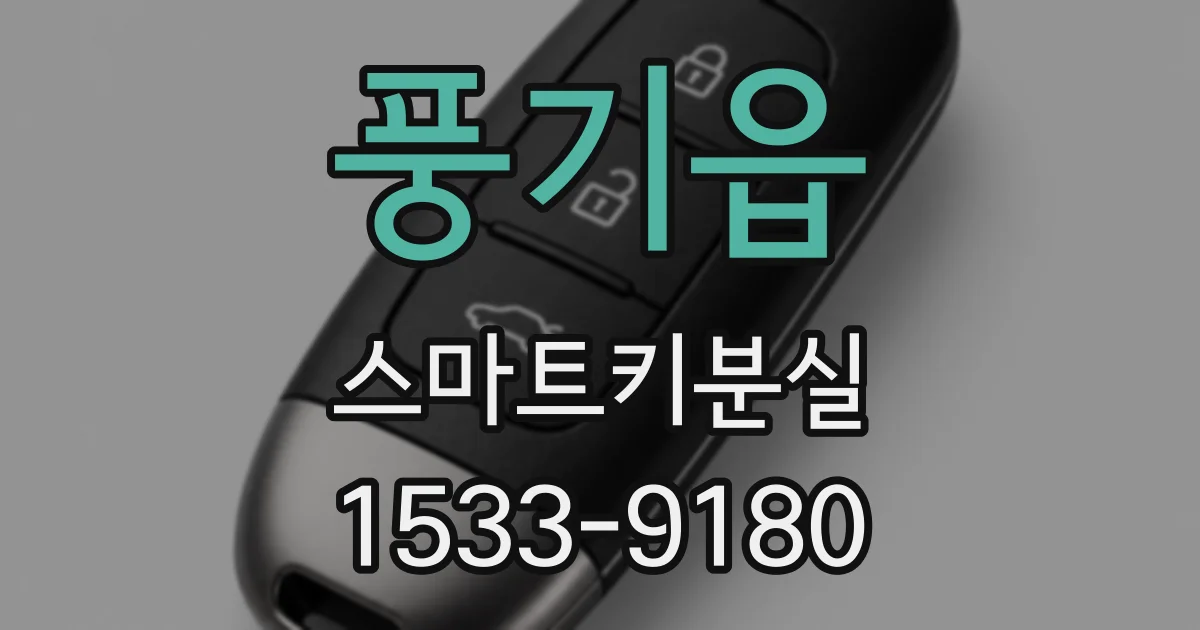 풍기읍 스마트키분실
