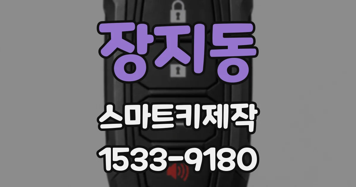 장지동 스마트키제작