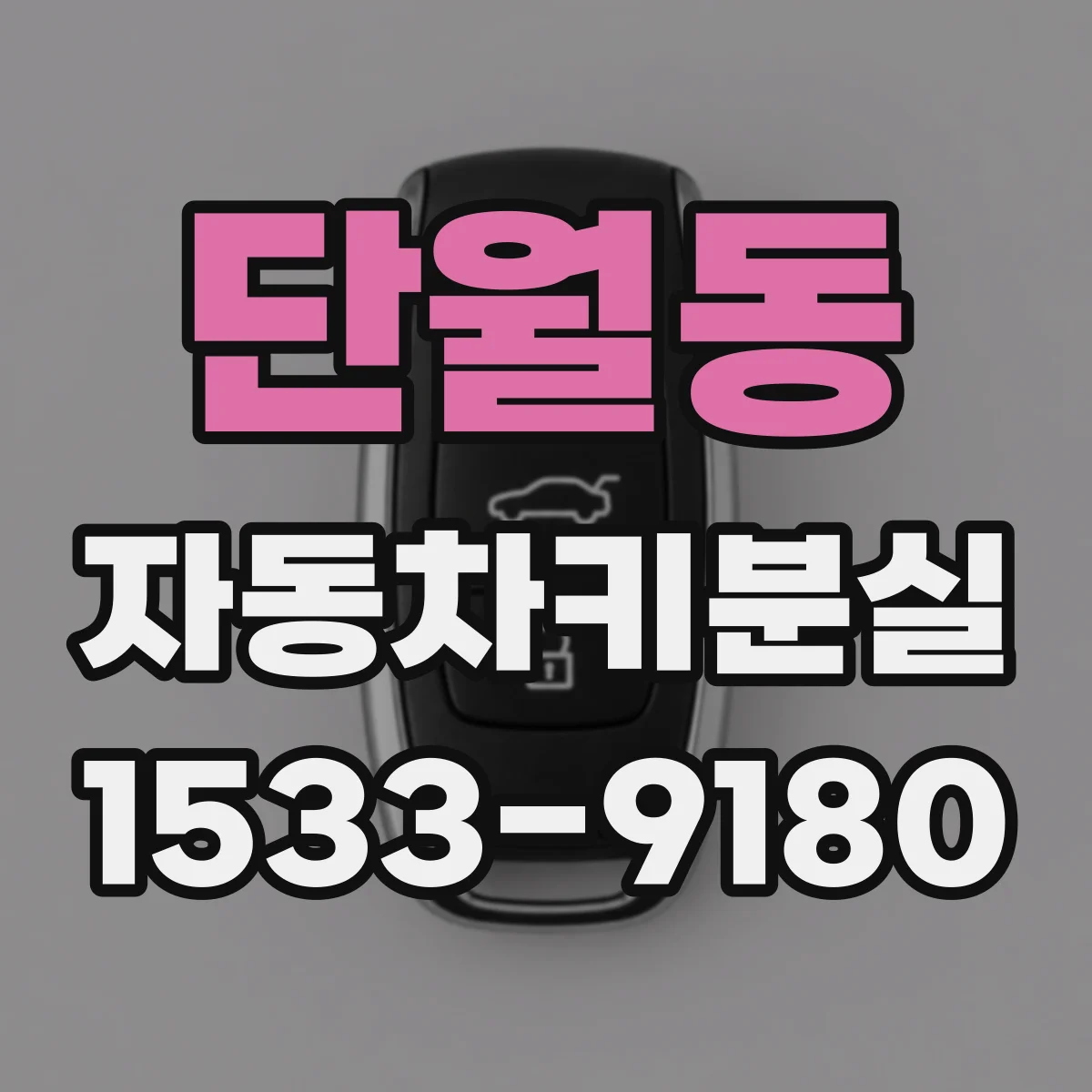 단월동 자동차키분실
