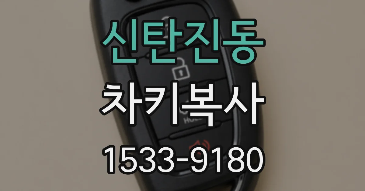 신탄진동 차키복사
