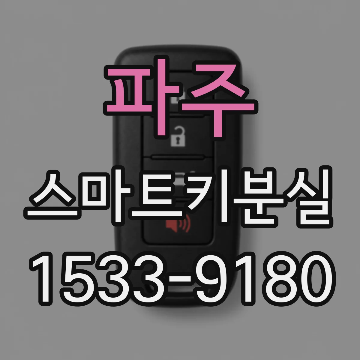파주 스마트키분실
