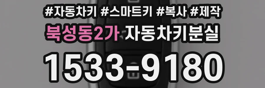 북성동2가 자동차키분실