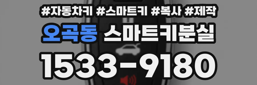 오곡동 스마트키분실